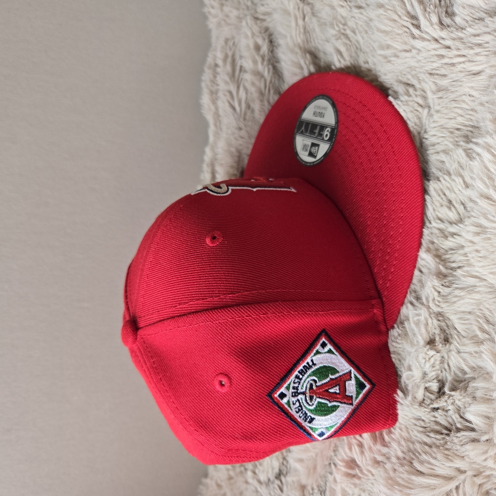 Red Kids Cap New Era 100 % Original - Picture 3 of 11